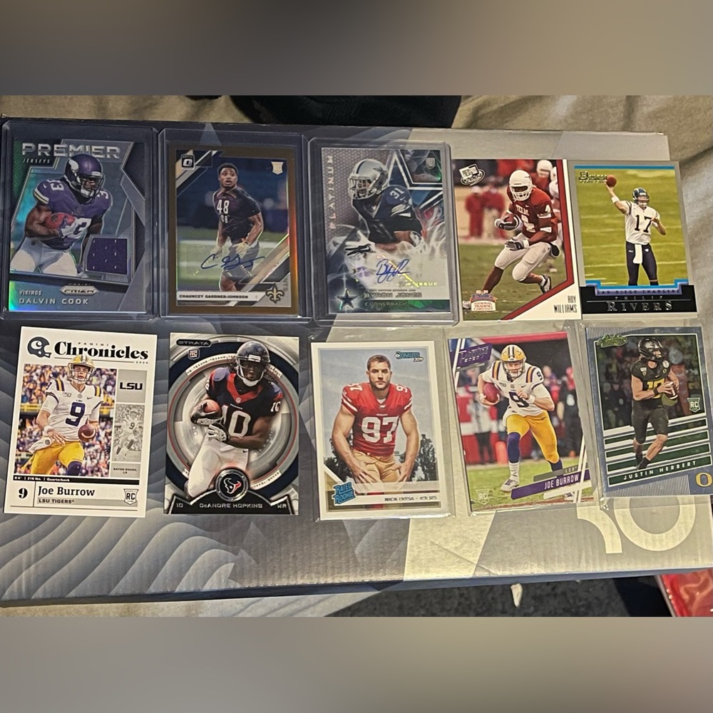 50+ card nfl rookie lot